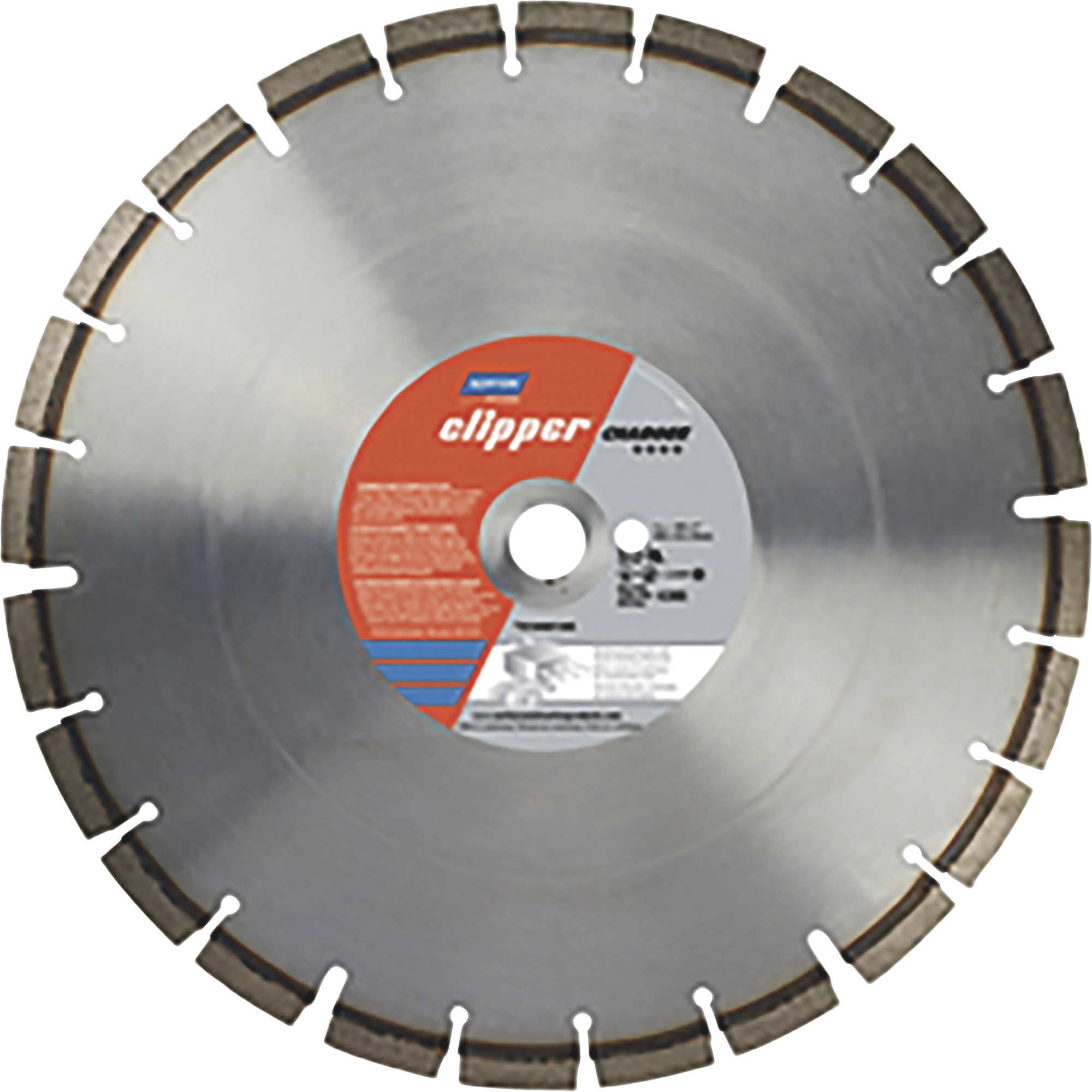 Norton Clipper Charger Concrete Blade, 18in. Dia, Diamond